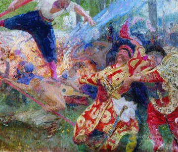 Ilya Repin Painting - hopak 1927 Ilya Repin